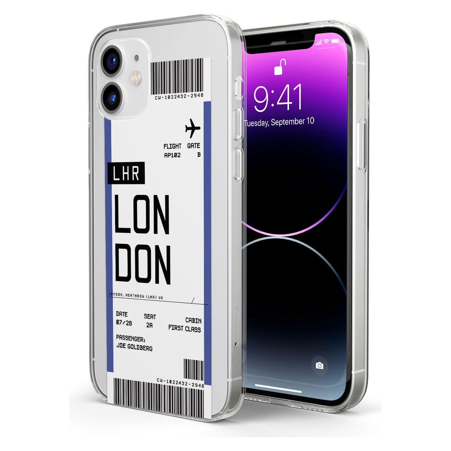 Personalised Create your own Warning Label Impact Phone Case for iPhone 11, iphone 12