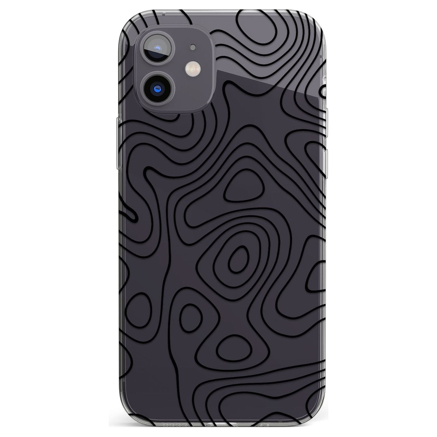 Damascus Steel Impact Phone Case for iPhone 11, iphone 12