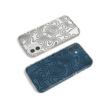 Damascus Steel Impact Phone Case for iPhone 11, iphone 12