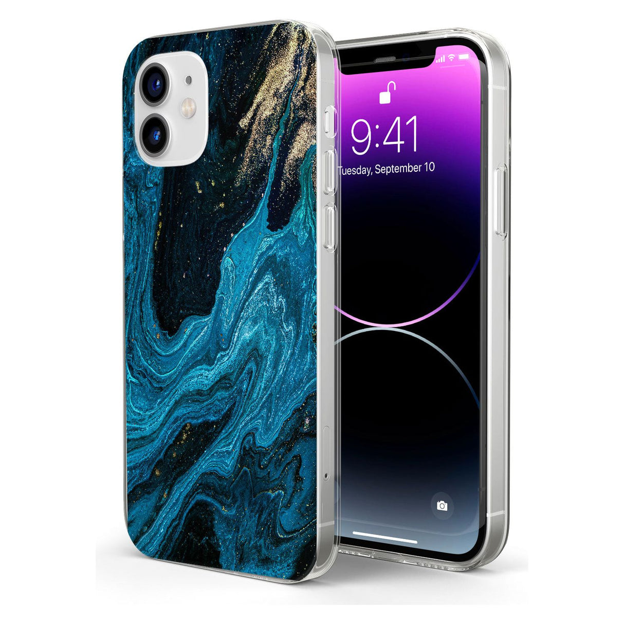 Saphire Lagoon Impact Phone Case for iPhone 11, iphone 12