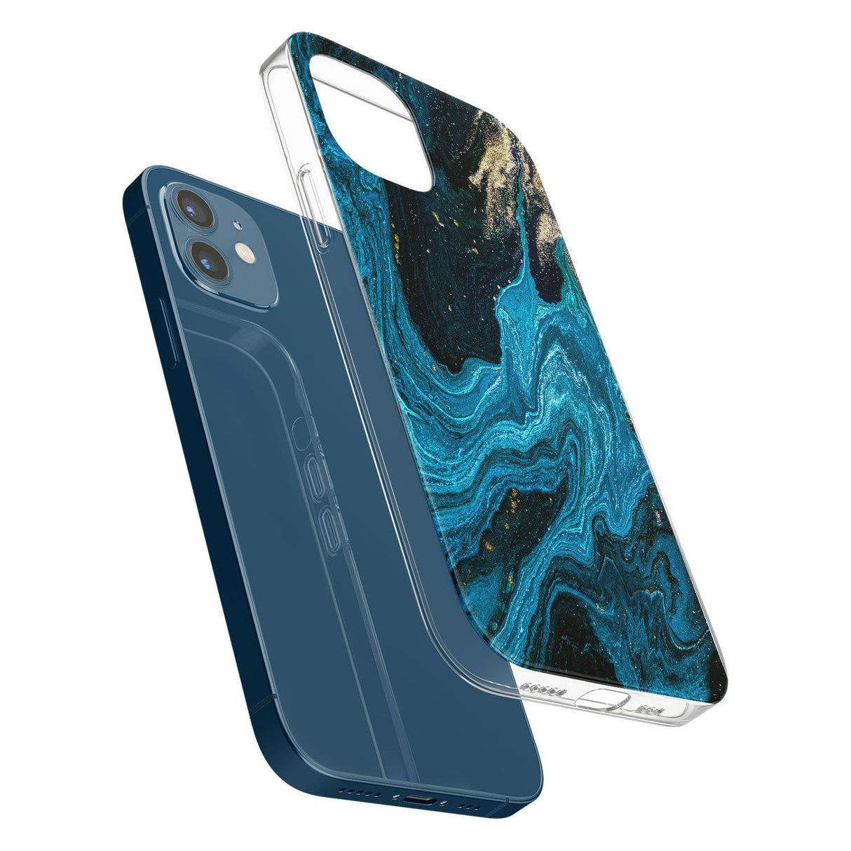 Saphire Lagoon Impact Phone Case for iPhone 11, iphone 12