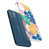 Abstract Leaves Impact Phone Case for iPhone 11, iphone 12