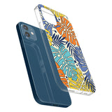 Abstract Leaves Impact Phone Case for iPhone 11, iphone 12