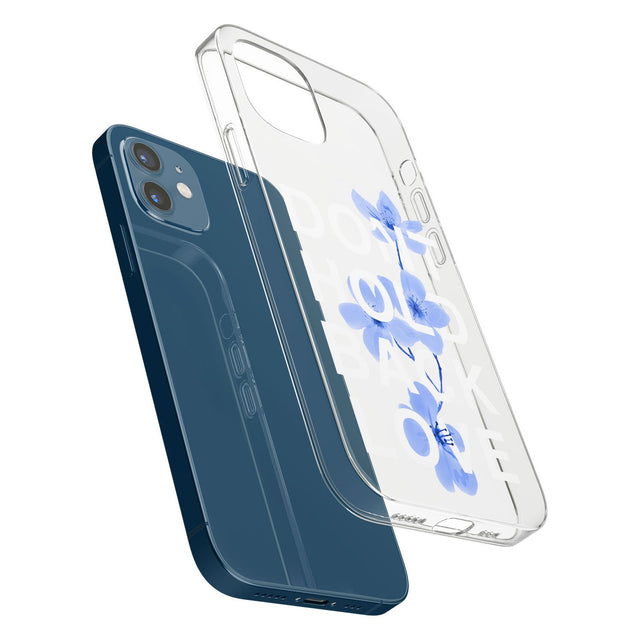 Don't Hold Back Love - Blue & White Impact Phone Case for iPhone 11, iphone 12