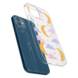 Moons & Clouds Impact Phone Case for iPhone 11, iphone 12