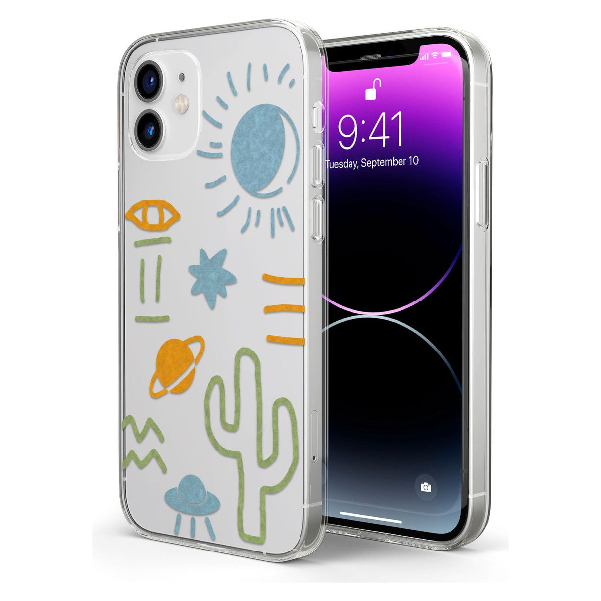 Summer Heat Impact Phone Case for iPhone 11, iphone 12