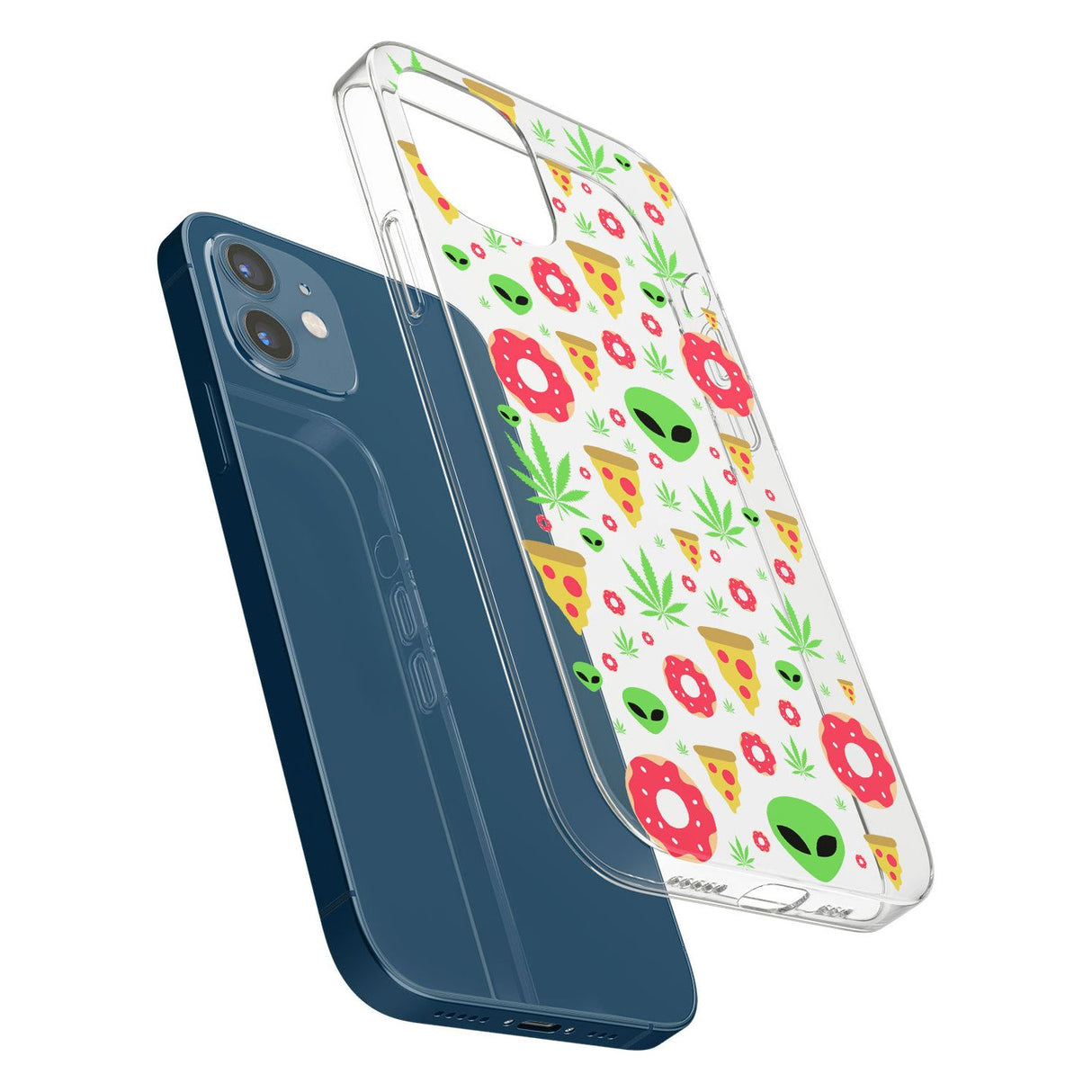 Martians & Munchies Impact Phone Case for iPhone 11, iphone 12