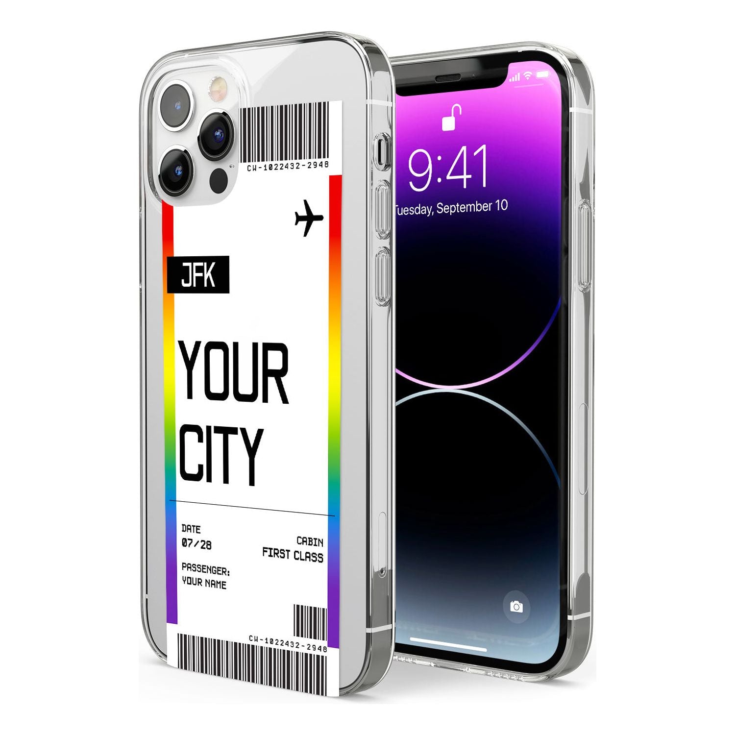 Pride Boarding Pass (Limited Edition) Phone Case for iPhone 12 Pro