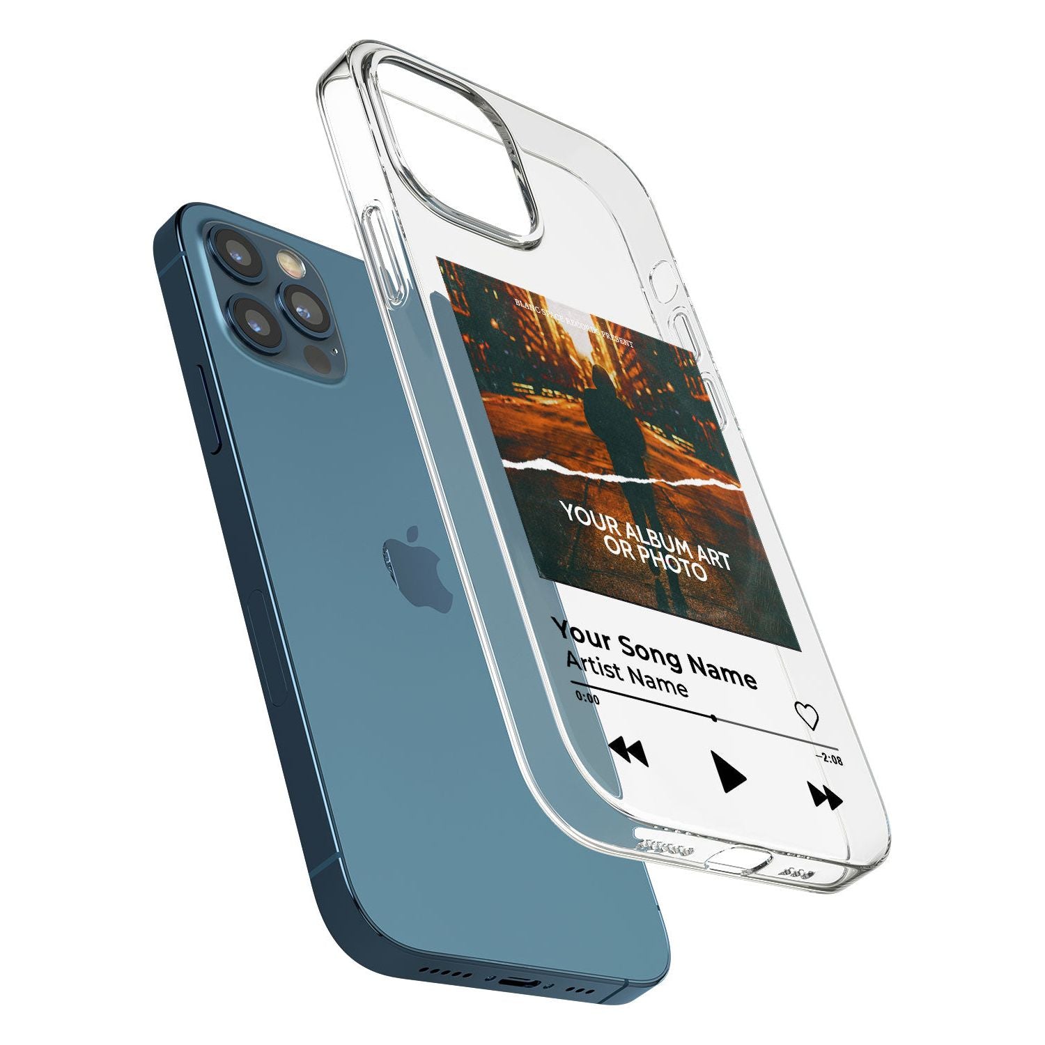 Personalised Album Art Phone Case for iPhone 12 Pro