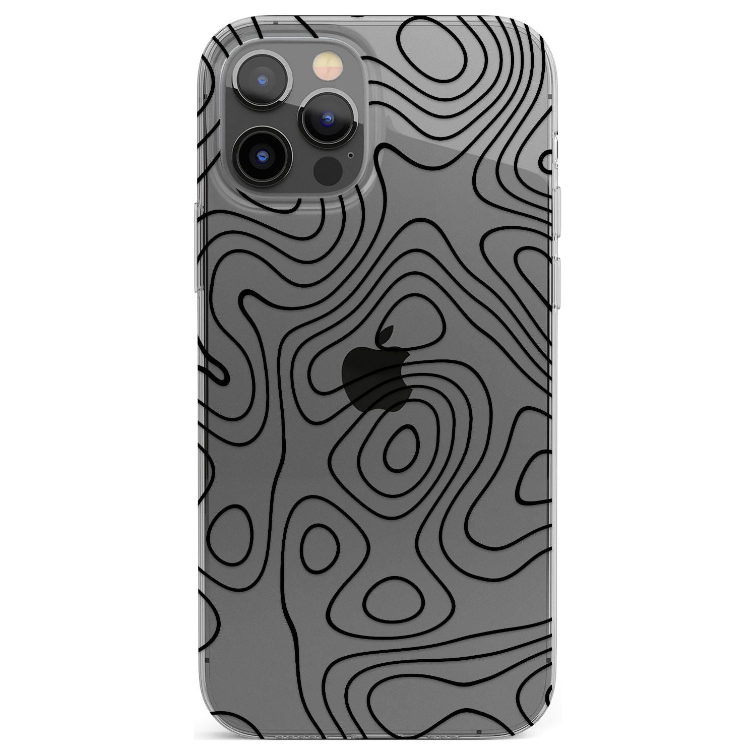 Damascus Steel Phone Case for iPhone 12 Pro