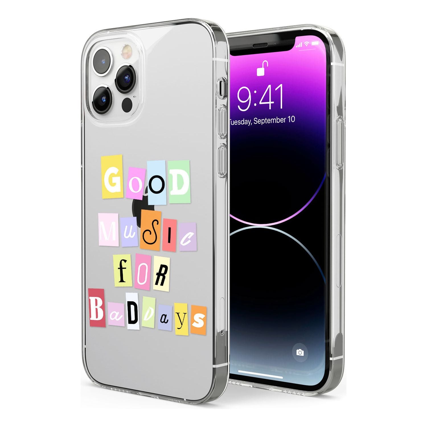 Good Music For Bad Days Phone Case for iPhone 12 Pro