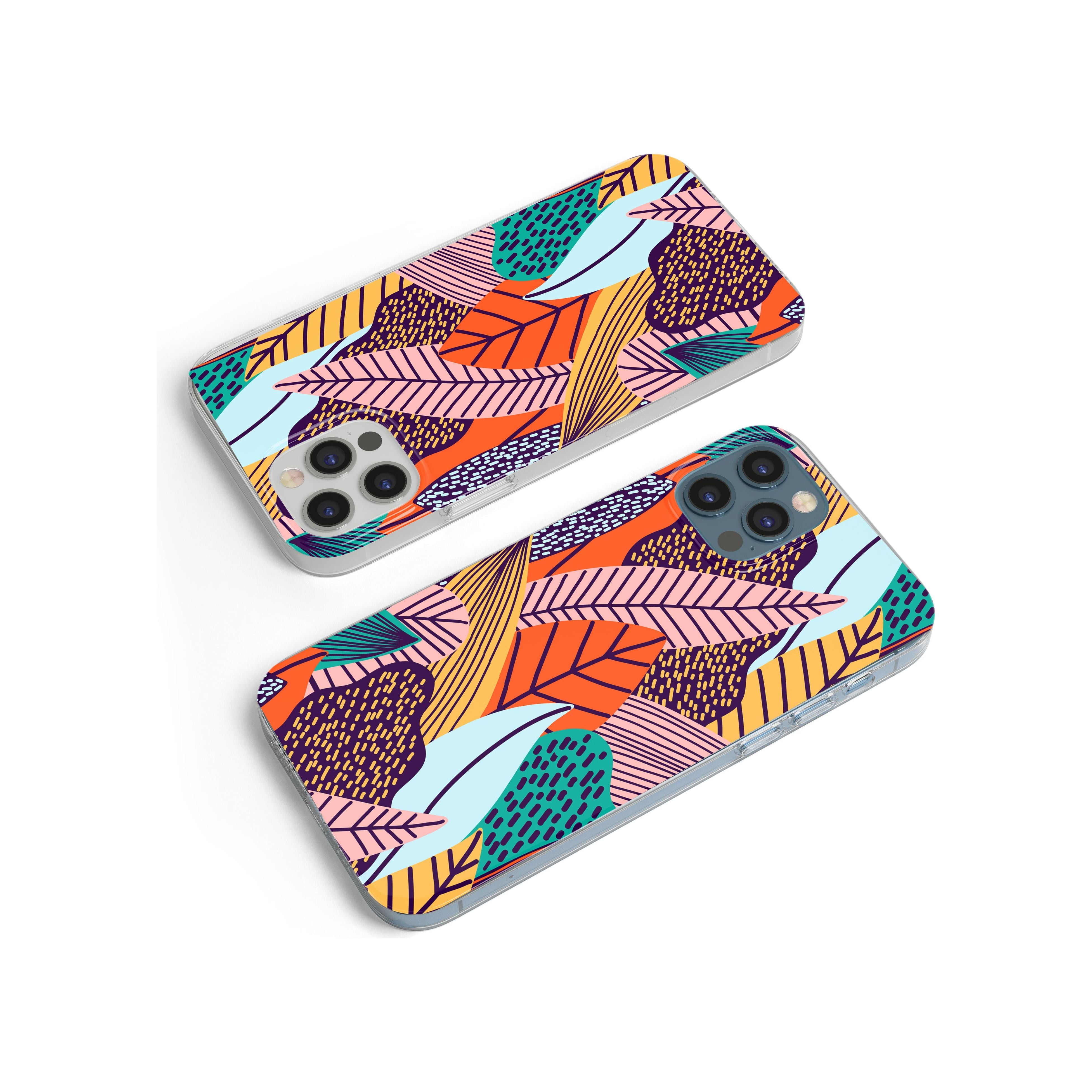 Abstract Leaves Phone Case for iPhone 12 Pro
