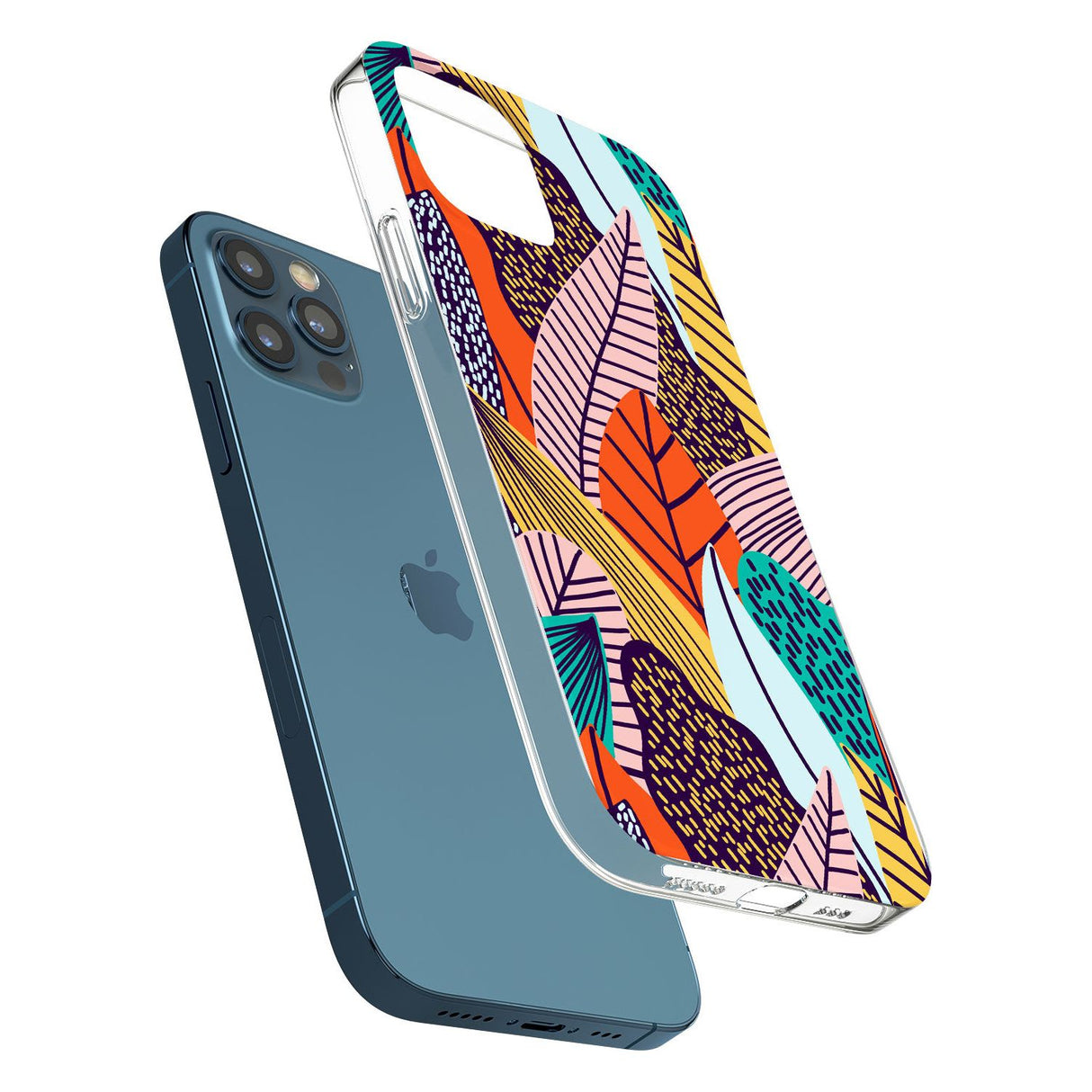 Abstract Leaves Phone Case for iPhone 12 Pro