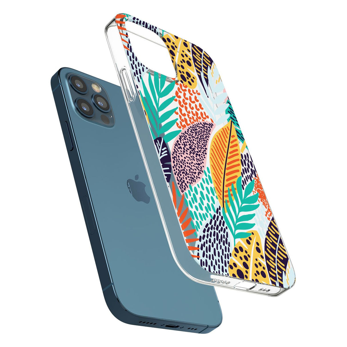 Abstract Leaves Phone Case for iPhone 12 Pro