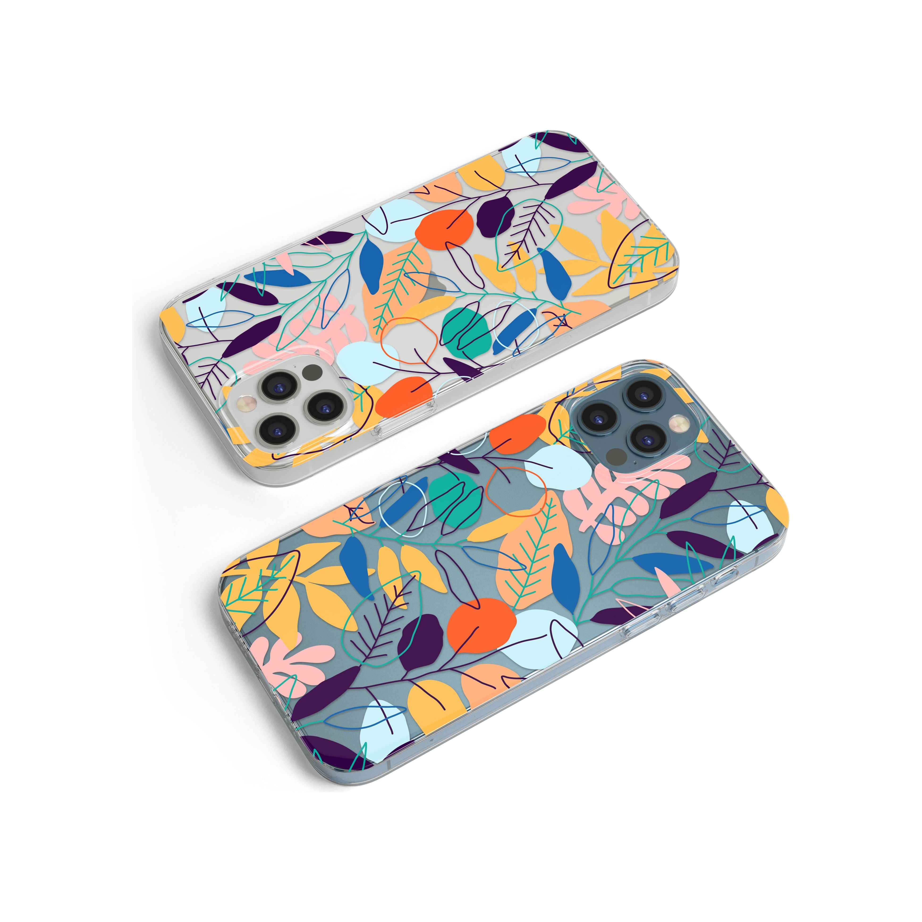 Abstract Leaves Phone Case for iPhone 12 Pro