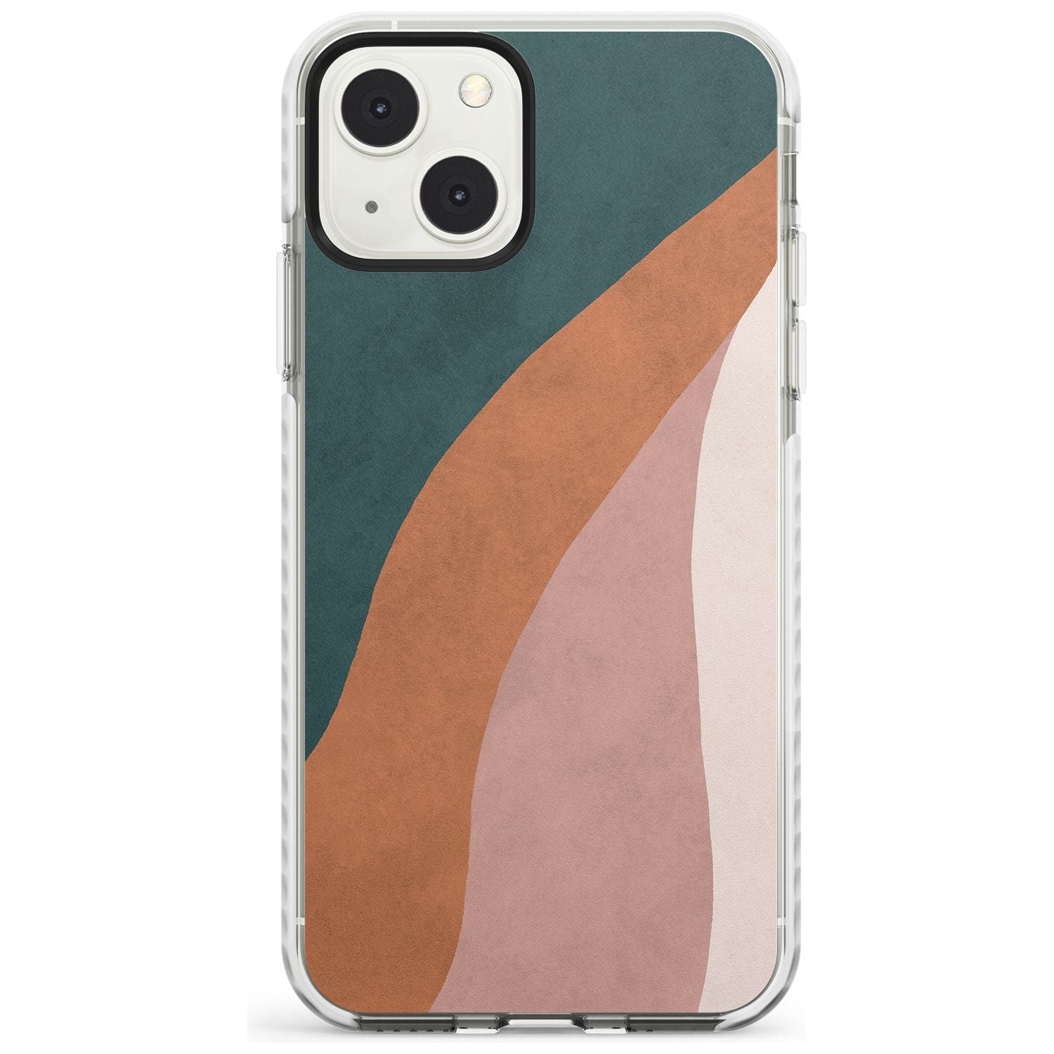 Lush Abstract Watercolour: Design #7 Phone Case iPhone 13 Mini / Impact Case Blanc Space
