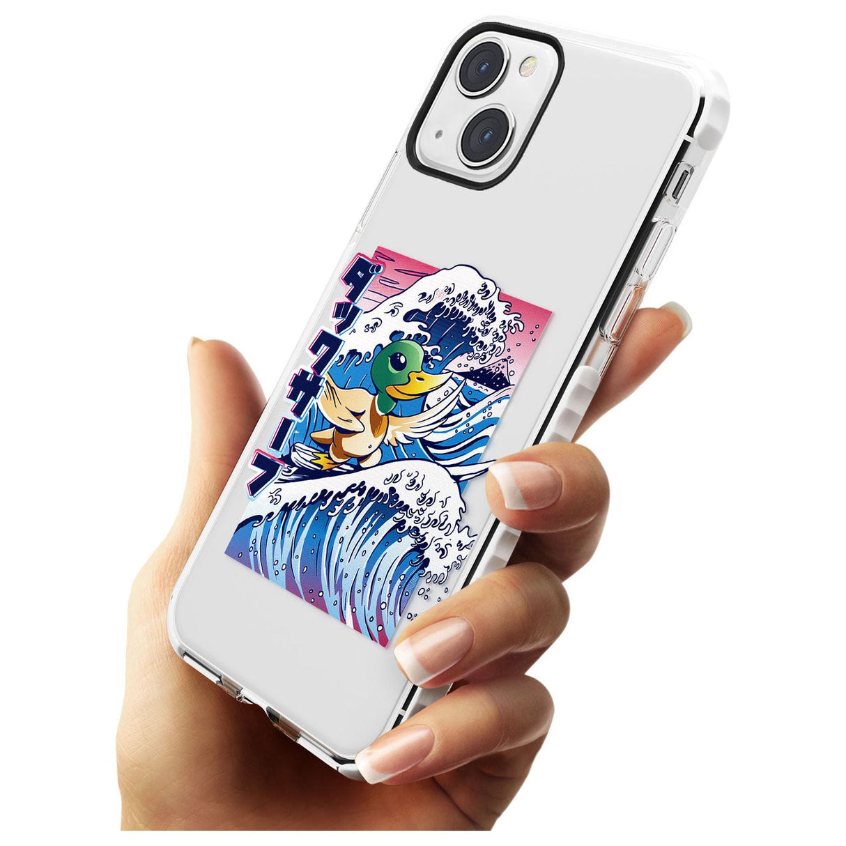 Duck Surf Impact Phone Case for iPhone 13 & 13 Mini