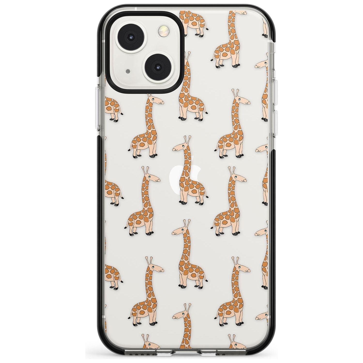 Cute Giraffe Pattern Clear