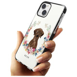 Personalised Chocolate Lab - Watercolour Dog Portrait Custom Phone Case iPhone 15 Pro Max / Black Impact Case,iPhone 15 Plus / Black Impact Case,iPhone 15 Pro / Black Impact Case,iPhone 15 / Black Impact Case,iPhone 15 Pro Max / Impact Case,iPhone 15 Plus / Impact Case,iPhone 15 Pro / Impact Case,iPhone 15 / Impact Case,iPhone 15 Pro Max / Magsafe Black Impact Case,iPhone 15 Plus / Magsafe Black Impact Case,iPhone 15 Pro / Magsafe Black Impact Case,iPhone 15 / Magsafe Black Impact Case,iPhone 14 Pro Max / B