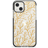 Personalised Bramble Branches Pattern Black Impact Phone Case for iPhone 13 & 13 Mini