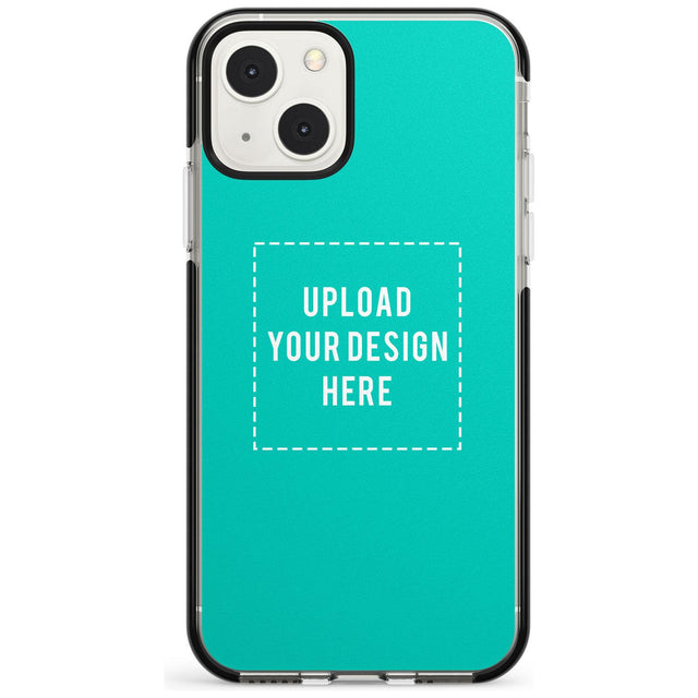 Personalised Your Own Design Black Impact Phone Case for iPhone 13 & 13 Mini