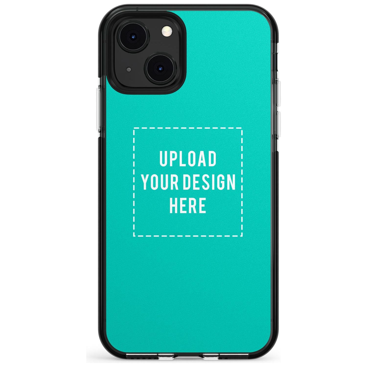 Personalised Your Own Design Black Impact Phone Case for iPhone 13 & 13 Mini