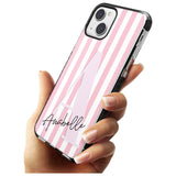 Personalised Pink Stripes & Large Monogram Custom Phone Case iPhone 15 Pro Max / Black Impact Case,iPhone 15 Plus / Black Impact Case,iPhone 15 Pro / Black Impact Case,iPhone 15 / Black Impact Case,iPhone 15 Pro Max / Impact Case,iPhone 15 Plus / Impact Case,iPhone 15 Pro / Impact Case,iPhone 15 / Impact Case,iPhone 15 Pro Max / Magsafe Black Impact Case,iPhone 15 Plus / Magsafe Black Impact Case,iPhone 15 Pro / Magsafe Black Impact Case,iPhone 15 / Magsafe Black Impact Case,iPhone 14 Pro Max / Black Impact