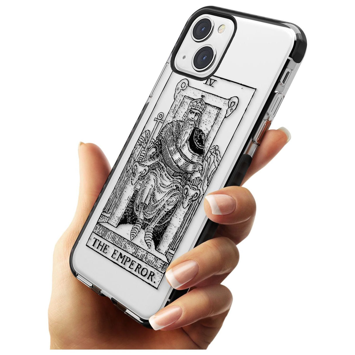 Personalised The Emperor Tarot Card - Transparent Custom Phone Case iPhone 15 Pro Max / Black Impact Case,iPhone 15 Plus / Black Impact Case,iPhone 15 Pro / Black Impact Case,iPhone 15 / Black Impact Case,iPhone 15 Pro Max / Impact Case,iPhone 15 Plus / Impact Case,iPhone 15 Pro / Impact Case,iPhone 15 / Impact Case,iPhone 15 Pro Max / Magsafe Black Impact Case,iPhone 15 Plus / Magsafe Black Impact Case,iPhone 15 Pro / Magsafe Black Impact Case,iPhone 15 / Magsafe Black Impact Case,iPhone 14 Pro Max / Black