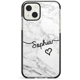 White Marble iPhone 13 Case