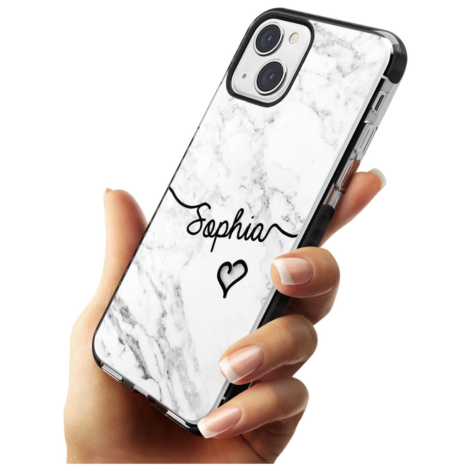 White Marble iPhone 13 Case