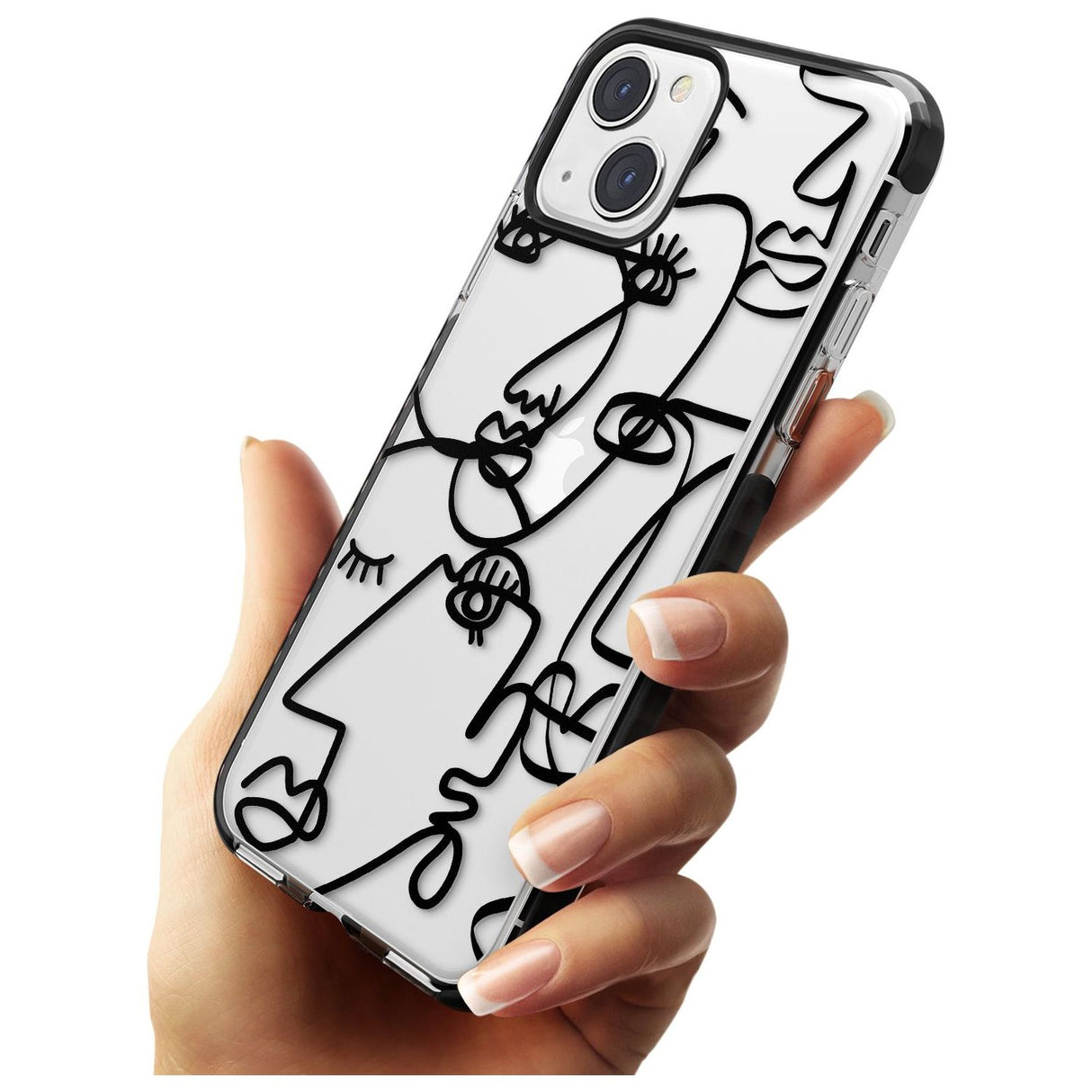 Abstract Continuous Line Faces Black on Clear Phone Case iPhone 15 Pro Max / Black Impact Case,iPhone 15 Plus / Black Impact Case,iPhone 15 Pro / Black Impact Case,iPhone 15 / Black Impact Case,iPhone 15 Pro Max / Impact Case,iPhone 15 Plus / Impact Case,iPhone 15 Pro / Impact Case,iPhone 15 / Impact Case,iPhone 15 Pro Max / Magsafe Black Impact Case,iPhone 15 Plus / Magsafe Black Impact Case,iPhone 15 Pro / Magsafe Black Impact Case,iPhone 15 / Magsafe Black Impact Case,iPhone 14 Pro Max / Black Impact Cas