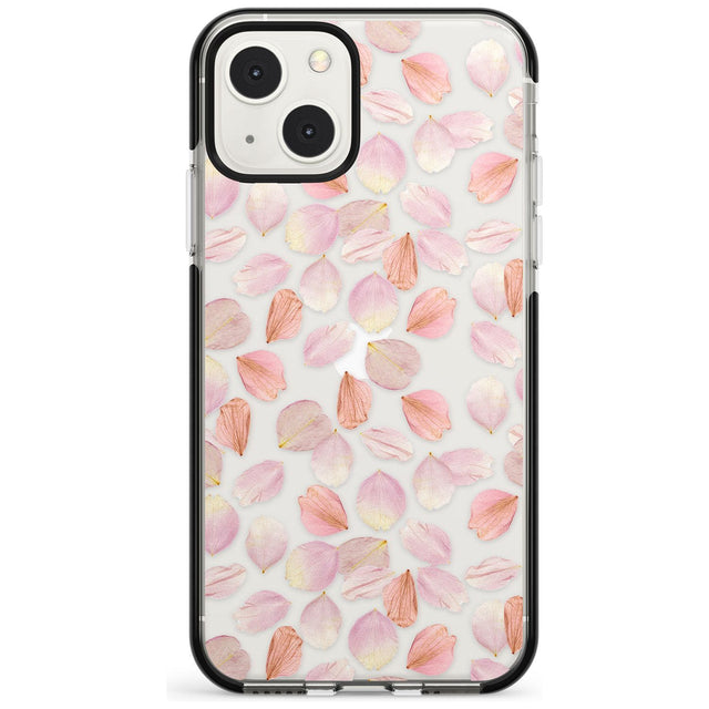 Pink Petals Transparent Design