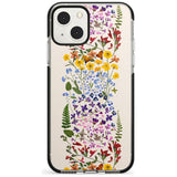 Wildflower Stripe Design - Cream