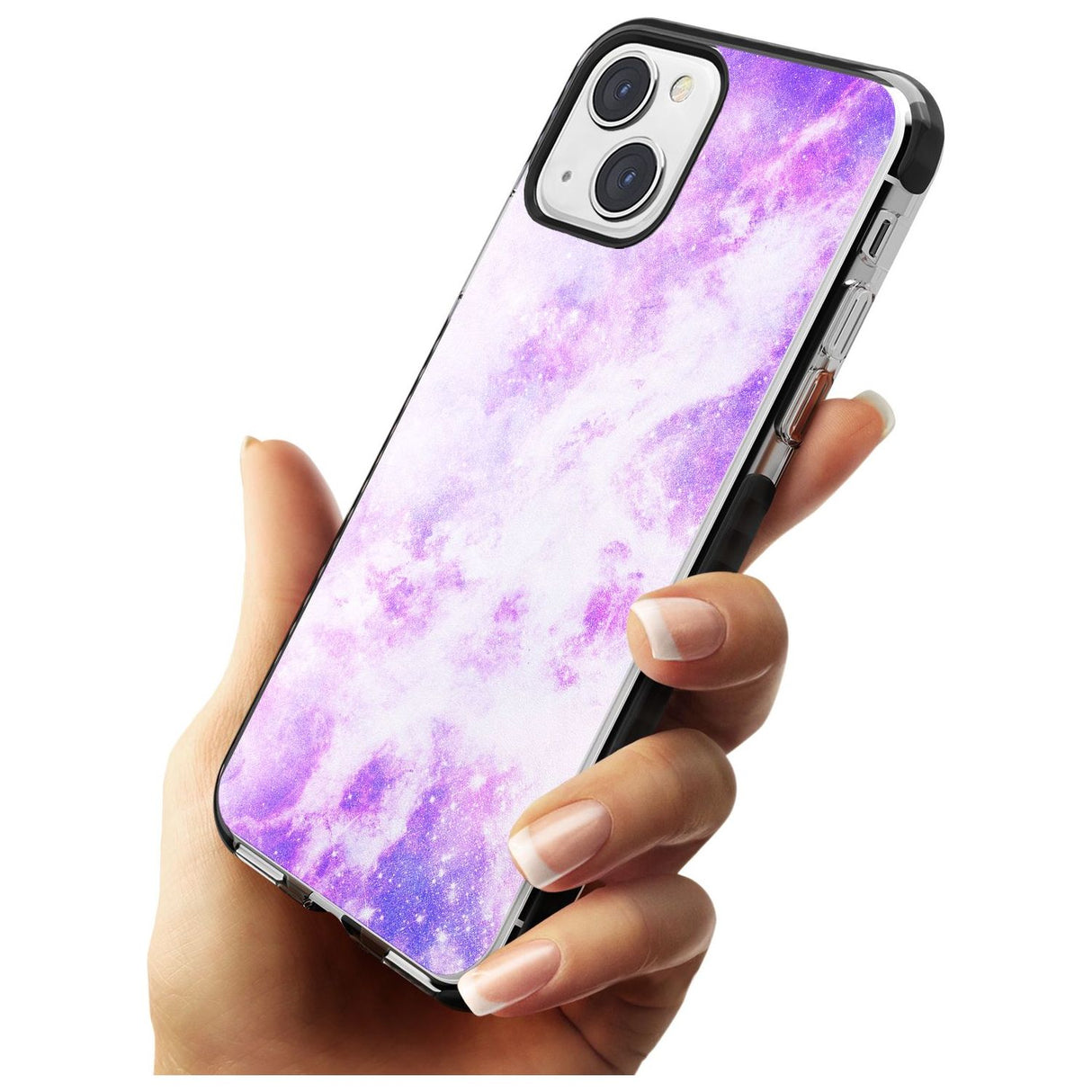 Purple Galaxy Pattern Design