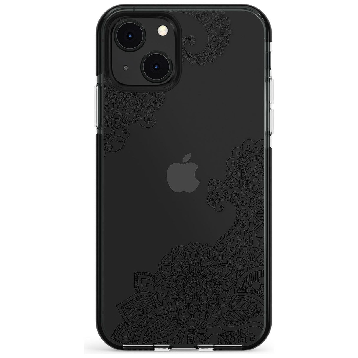 Black Henna Botanicals Black Impact Phone Case for iPhone 13 & 13 Mini