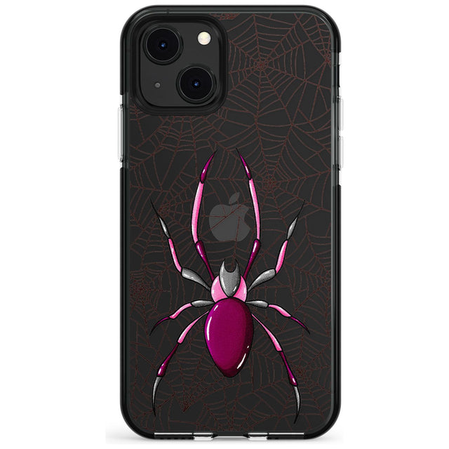 Arachnophobia Black Impact Phone Case for iPhone 13 & 13 Mini