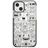 Burst Heads Black Impact Phone Case for iPhone 13 & 13 Mini