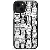 Monochrome Heads Black Impact Phone Case for iPhone 13 & 13 Mini