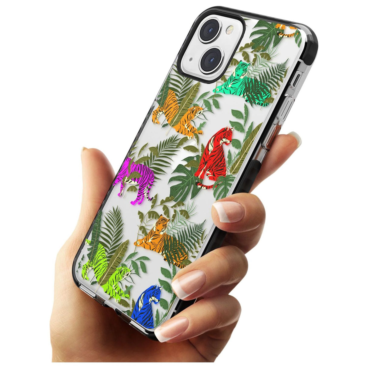 Colourful Tiger Jungle Cat Pattern Phone Case iPhone 15 Pro Max / Black Impact Case,iPhone 15 Plus / Black Impact Case,iPhone 15 Pro / Black Impact Case,iPhone 15 / Black Impact Case,iPhone 15 Pro Max / Impact Case,iPhone 15 Plus / Impact Case,iPhone 15 Pro / Impact Case,iPhone 15 / Impact Case,iPhone 15 Pro Max / Magsafe Black Impact Case,iPhone 15 Plus / Magsafe Black Impact Case,iPhone 15 Pro / Magsafe Black Impact Case,iPhone 15 / Magsafe Black Impact Case,iPhone 14 Pro Max / Black Impact Case,iPhone 14