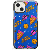 Psychedelic Love Pizza Pattern