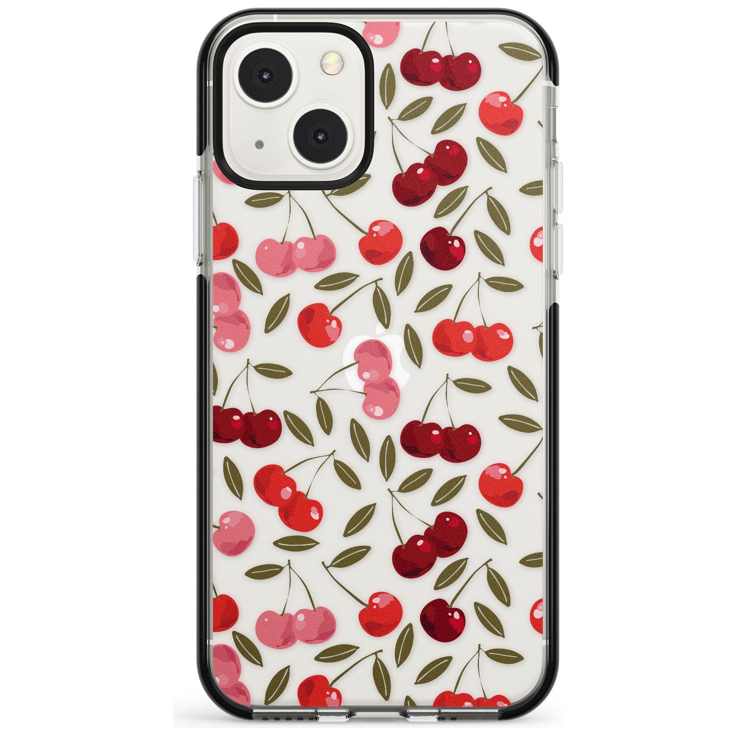 Cherry on top Phone Case iPhone 13 Mini / Black Impact Case Blanc Space