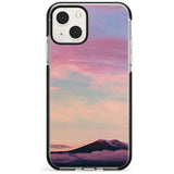 Cloudy Sunset Photograph Phone Case iPhone 13 Mini / Black Impact Case Blanc Space