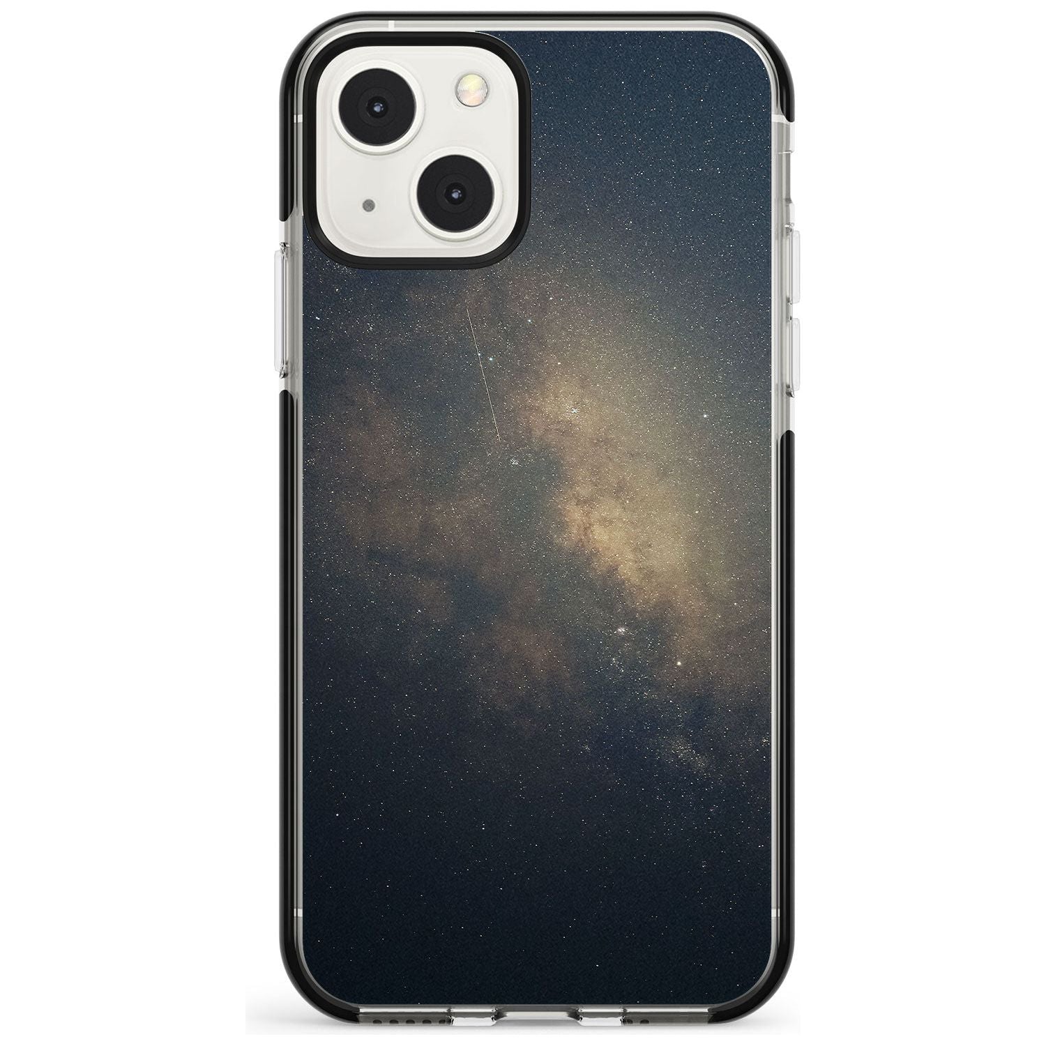 Night Sky Phone Case iPhone 13 Mini / Black Impact Case Blanc Space