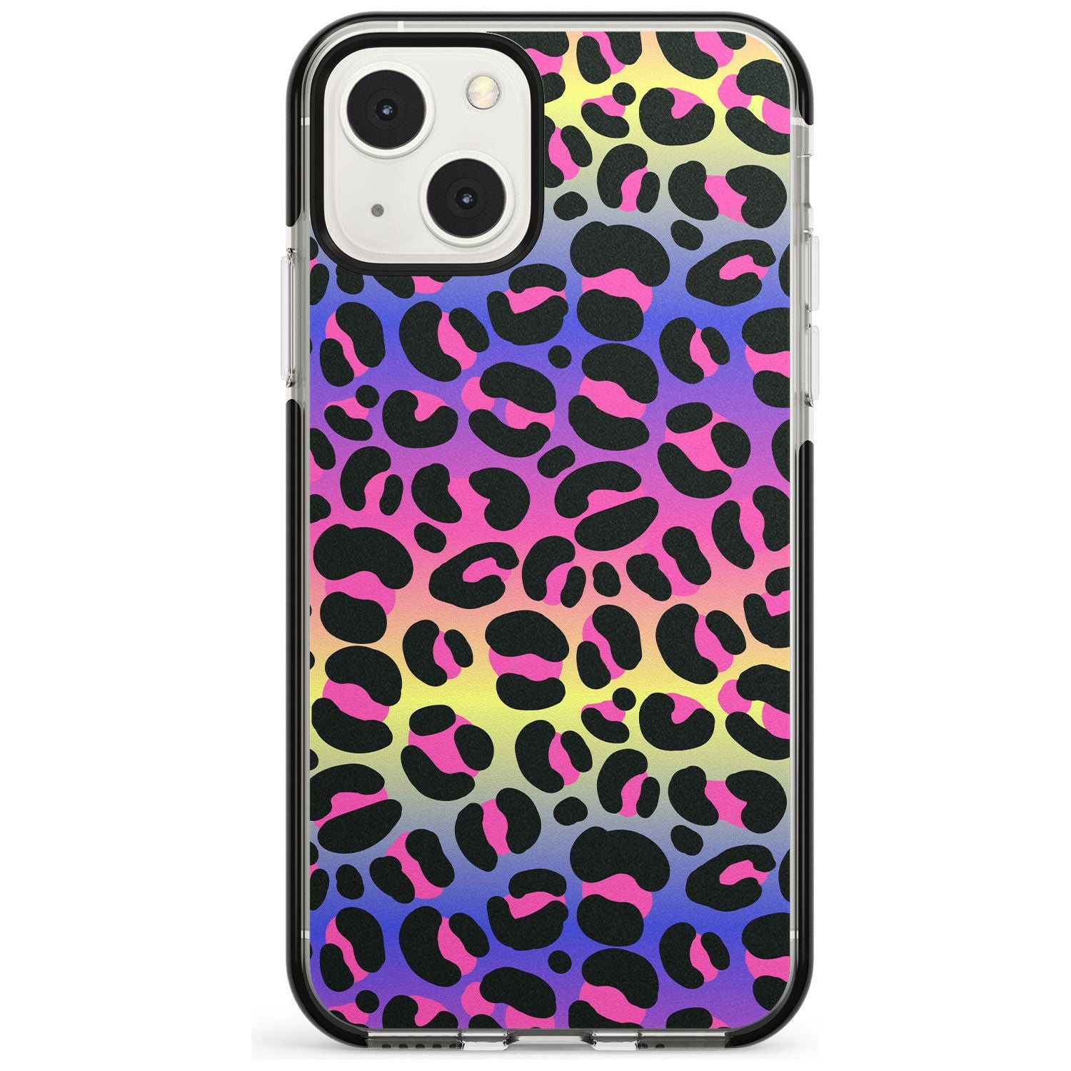Rainbow Gradient Leopard