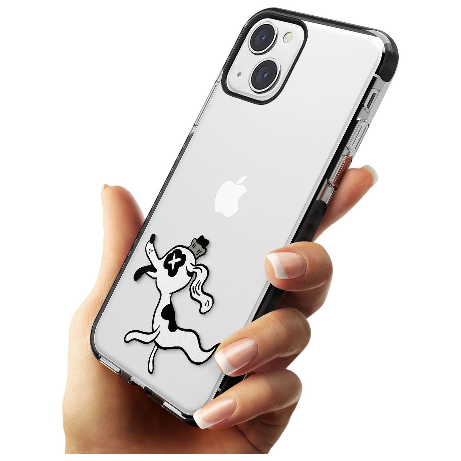 Dog Spirit Black Impact Phone Case for iPhone 13 & 13 Mini