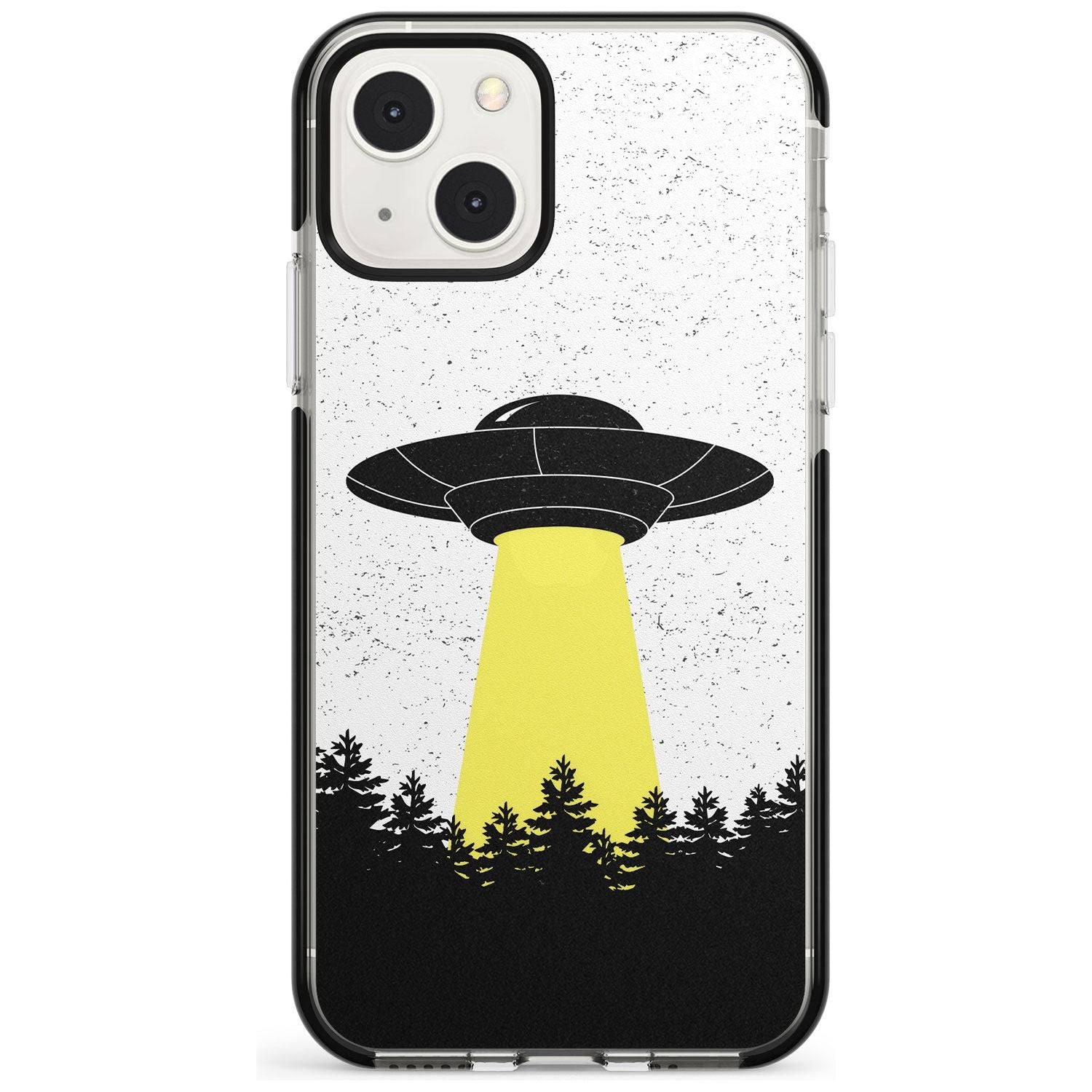Forest Abduction Black Impact Phone Case for iPhone 13 & 13 Mini