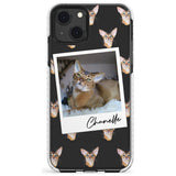 Personalised Abyssinian Cat Photo Impact Phone Case for iPhone 13 & 13 Mini