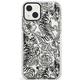 Personalised Chinese Tiger Pattern Impact Phone Case for iPhone 13 & 13 Mini