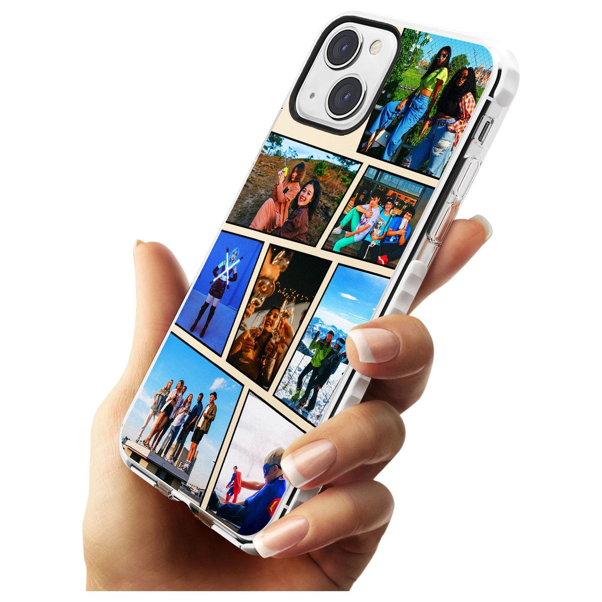 Comic Strip Photo Impact Phone Case for iPhone 13 & 13 Mini