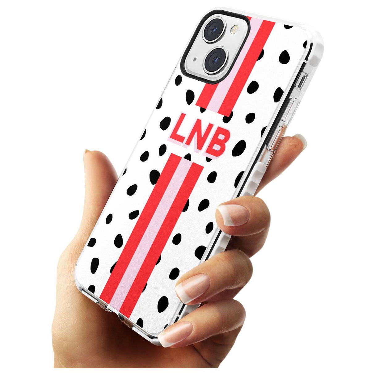 Personalised Polka & Pink Stripe Custom Phone Case iPhone 15 Pro Max / Black Impact Case,iPhone 15 Plus / Black Impact Case,iPhone 15 Pro / Black Impact Case,iPhone 15 / Black Impact Case,iPhone 15 Pro Max / Impact Case,iPhone 15 Plus / Impact Case,iPhone 15 Pro / Impact Case,iPhone 15 / Impact Case,iPhone 15 Pro Max / Magsafe Black Impact Case,iPhone 15 Plus / Magsafe Black Impact Case,iPhone 15 Pro / Magsafe Black Impact Case,iPhone 15 / Magsafe Black Impact Case,iPhone 14 Pro Max / Black Impact Case,iPho